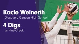 4 Digs vs Pine Creek 