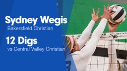 12 Digs vs Central Valley Christian