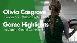 Game Highlights vs Aurora Central Catholic