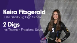 2 Digs vs Thornton Fractional South