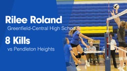 8 Kills vs Pendleton Heights 