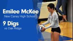 9 Digs vs Oak Ridge 