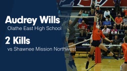 2 Kills vs Shawnee Mission Northwest 