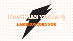 Freshman Year (JV)