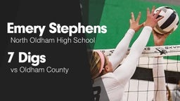 7 Digs vs Oldham County 