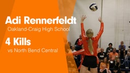 4 Kills vs North Bend Central 