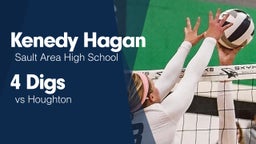 4 Digs vs Houghton 