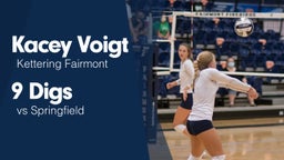 9 Digs vs Springfield