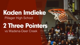 2 Three Pointers vs Wadena-Deer Creek 