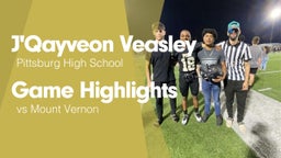 Game Highlights vs Mount Vernon 