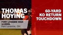 60-yard KO Return Touchdown vs Talawanda 