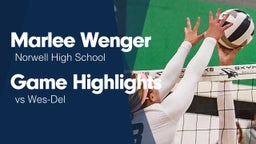 Game Highlights vs Wes-Del