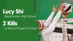 2 Kills vs Mount Pisgah Christian School