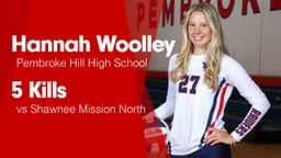 5 Kills vs Shawnee Mission North 