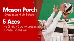 5 Aces vs Shelby County presented by Coosa Pines FCU