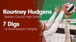 7 Digs vs Southwestern Heights 
