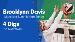 4 Digs vs Midlothian 