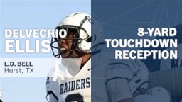 8-yard Touchdown Reception vs Paschal 