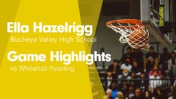 Game Highlights vs Whitehall-Yearling