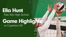 Game Highlights vs Cupertino HS