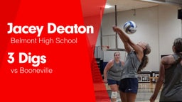 3 Digs vs Booneville
