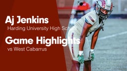 Game Highlights vs West Cabarrus 