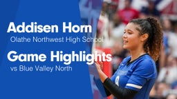 Game Highlights vs Blue Valley North 