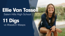 11 Digs vs Wasatch Wasps