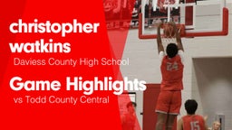 Game Highlights vs Todd County Central 