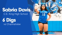 6 Digs vs Channelview 
