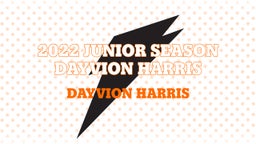 2022 Junior Season Dayvion Harris 