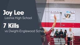 7 Kills vs Dwight-Englewood School