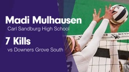 7 Kills vs Downers Grove South