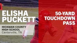 50-yard Touchdown Pass vs Adamsville 