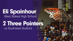 2 Three Pointers vs Southwest Guilford
