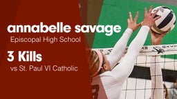 3 Kills vs St. Paul VI Catholic 