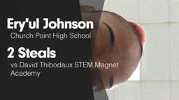 2 Steals vs David Thibodaux STEM  Magnet Academy