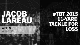 #TBT 2015: 11-yard Tackle for Loss vs Yarmouth 