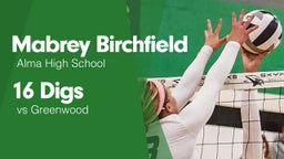 16 Digs vs Greenwood 