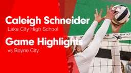 Game Highlights vs Boyne City