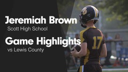 Game Highlights vs Lewis County