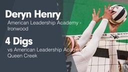 4 Digs vs American Leadership Academy - Queen Creek