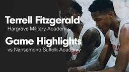 Game Highlights vs Nansemond Suffolk Academy