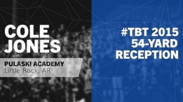 #TBT 2015: 54-yard Reception vs Beebe 