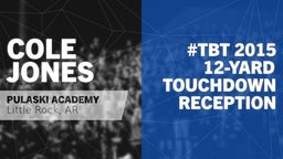 #TBT 2015: 12-yard Touchdown Reception vs Mills University Studies 