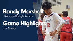 Game Highlights vs Manor 