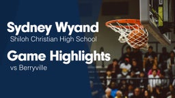Game Highlights vs Berryville 
