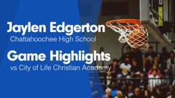 Game Highlights vs City of Life Christian Academy 