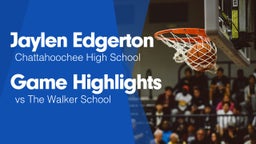 Game Highlights vs The Walker School