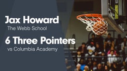 6 Three Pointers vs Columbia Academy 